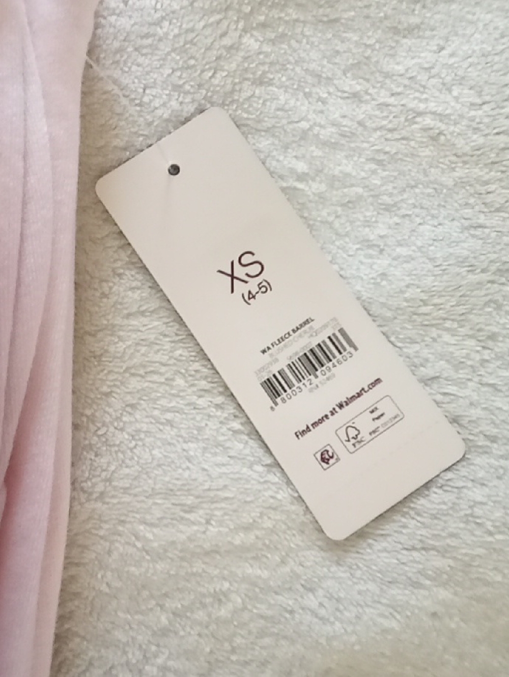 WEEKEND ACADEMY PINK 96 SWEATSETS BOTTOMS (XS 4-5) TOP (S 6-7) NWT - Picture 12 of 12